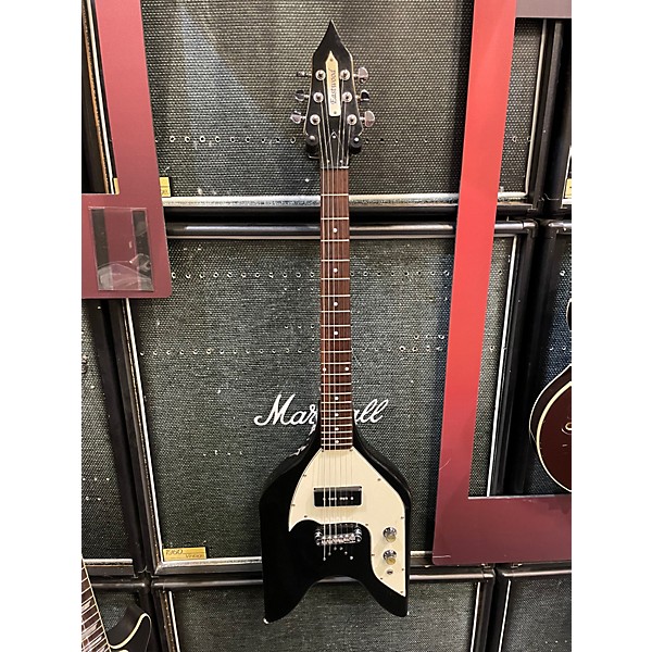 Used Eastwood Rocket Black Solid Body Electric Guitar