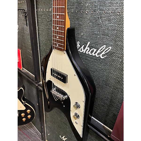 Used Eastwood Rocket Black Solid Body Electric Guitar