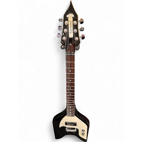 Used Eastwood Rocket Black Solid Body Electric Guitar