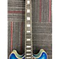 Used 2022 D'Angelico DAPDCXTBBCS Blue Burst Hollow Body Electric Guitar