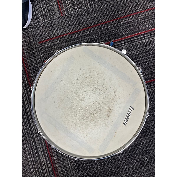 Vintage 1970s Ludwig 6X14 Accent CS Snare Chrome Drum