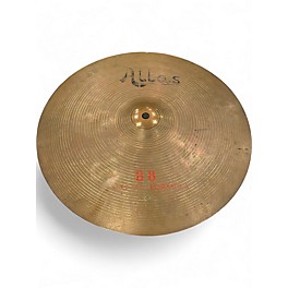 Vintage 1970s Atlas Sound 14in B8 Hi Hats Cymbal