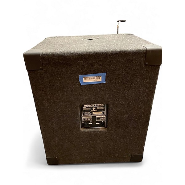 Used Behringer EUROLIVE 1800X Unpowered Subwoofer