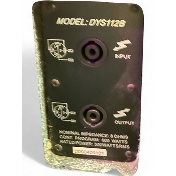 Used Fuse DYS112B Unpowered Speaker
