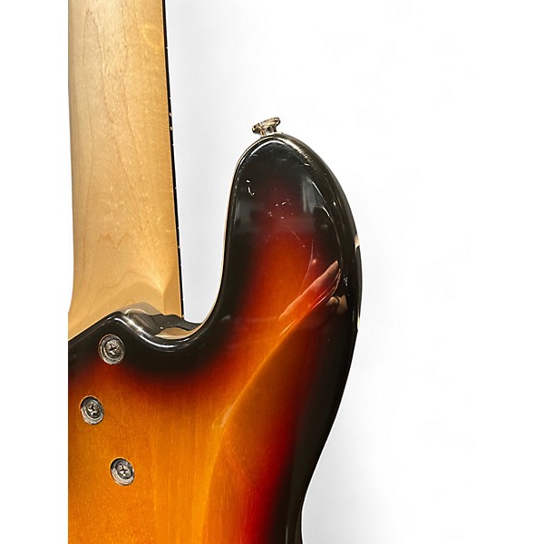 Used Lakland 55-60 Skyline Custom 5 String Sunburst Electric Bass Guitar