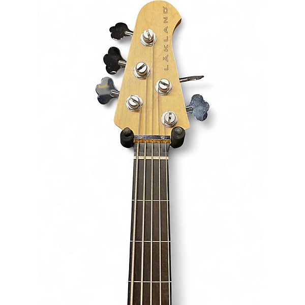 Used Lakland 55-60 Skyline Custom 5 String Sunburst Electric Bass Guitar