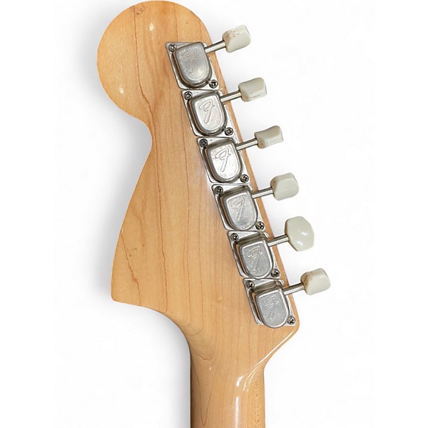 Vintage 1972 Fender Fender Mustang 3 Tone Sunburst Solid Body Electric Guitar