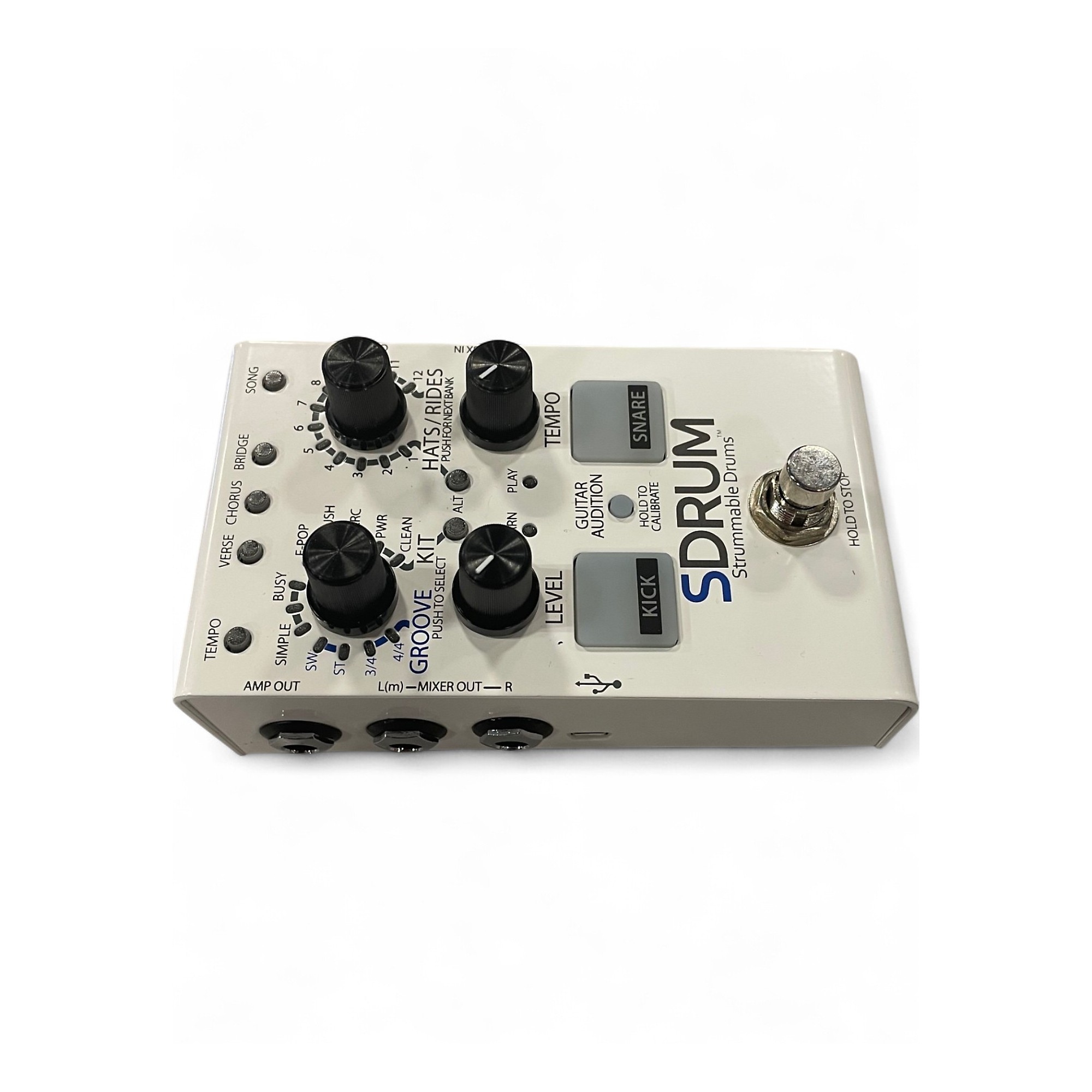 Used DigiTech Used DigiTech SDRUM Auto-Drummer Pedal