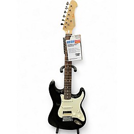 Used Donner dst 400 SEEKER SERIES Black Solid Body Electric Guitar