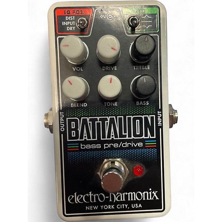 Amazon.com: Electro-Harmonix Battalion Black 4-band EQ