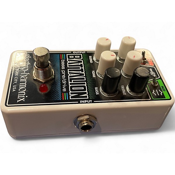 Used Electro-Harmonix BATTALION Bass Effect Pedal