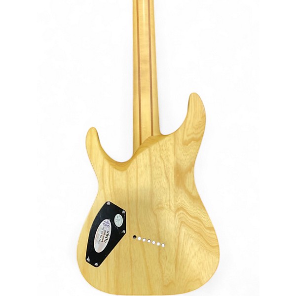 Used Schecter Guitar Research Reaper 7 2 Tone Sunburst Solid Body Electric Guitar