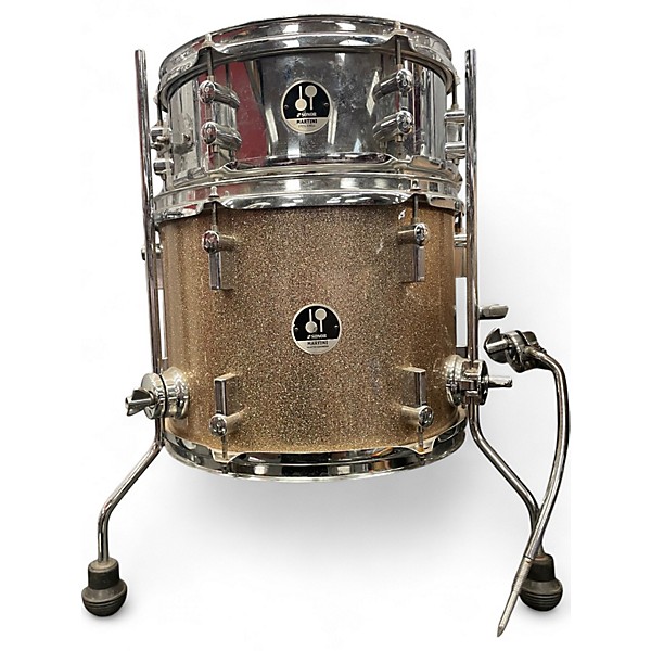 Used SONOR 4 Piece MARTINI Champagne Sparkle Drum Kit