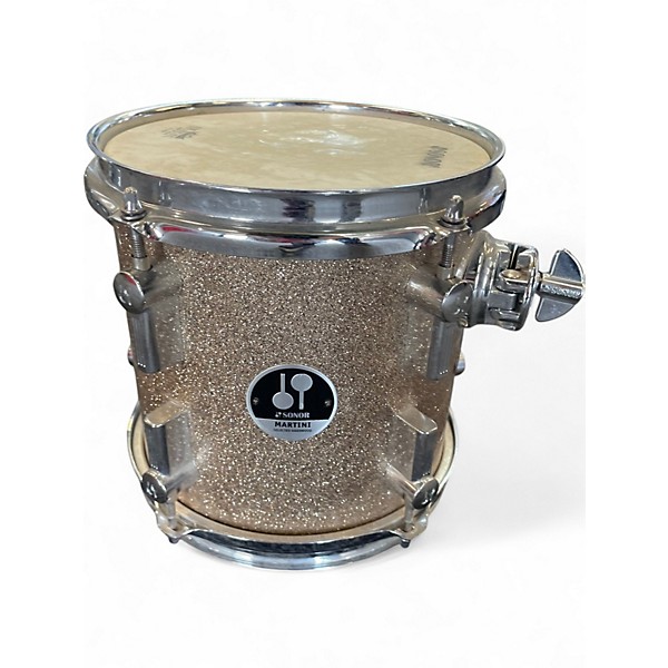 Used SONOR 4 Piece MARTINI Champagne Sparkle Drum Kit