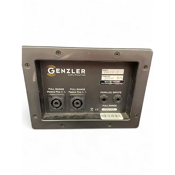 Used Genzler Amplification BA12-3 Bass Cabinet