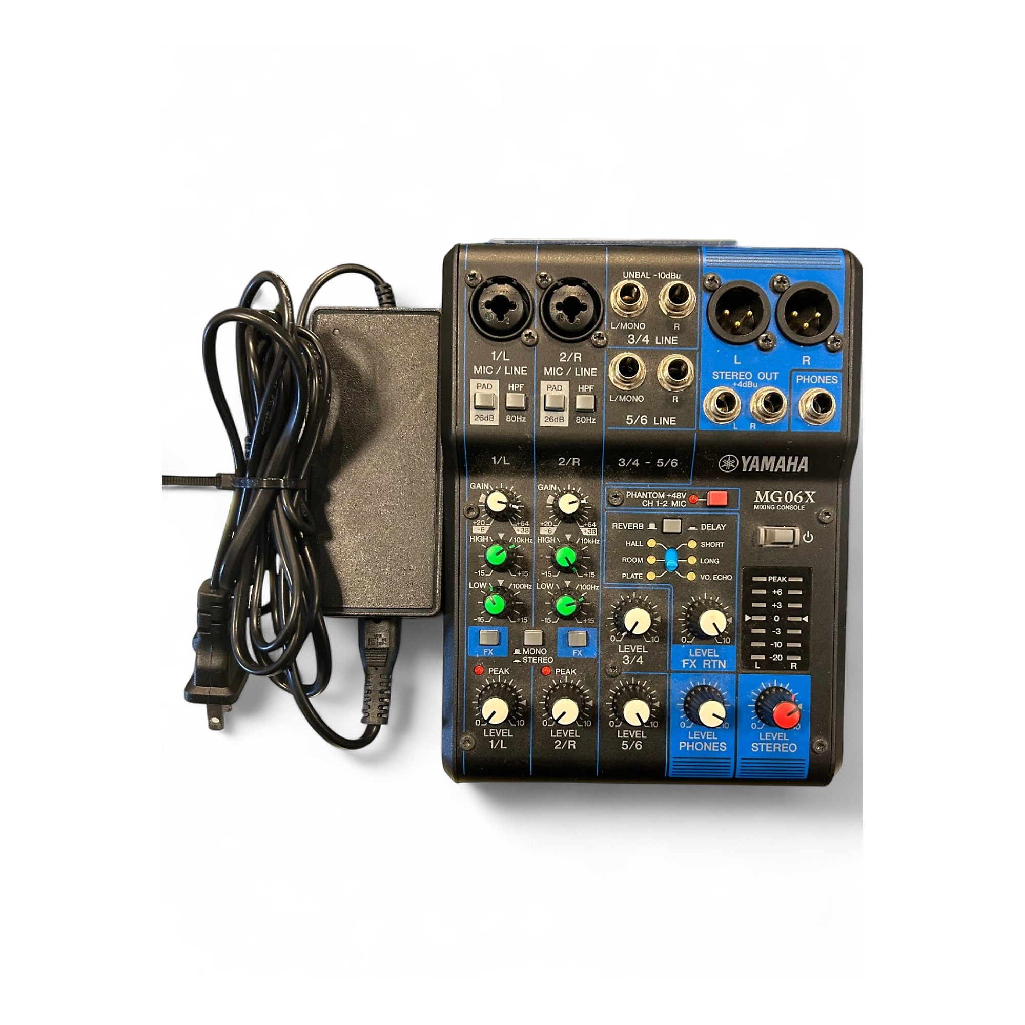 Used Yamaha MG06X Unpowered Mixer | Guitar Center