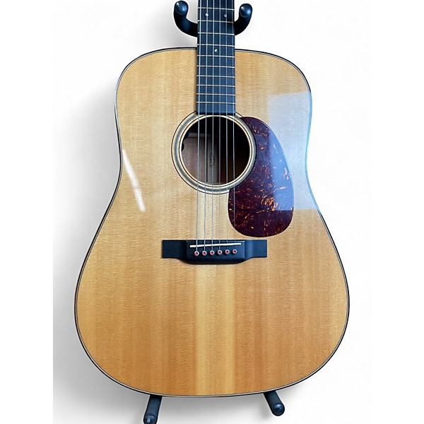 Used 2020s Martin D18 Modern Deluxe Natural Acoustic Guitar