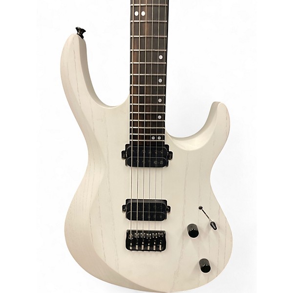 Used 2021 Kiesel DC Classic White Baritone Guitars