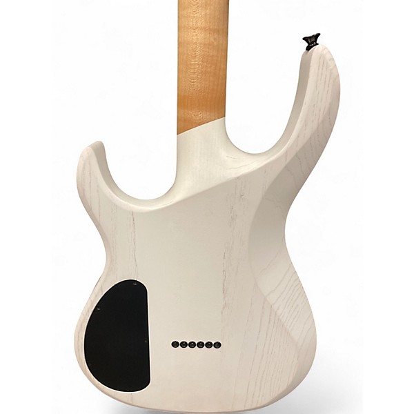 Used 2021 Kiesel DC Classic White Baritone Guitars