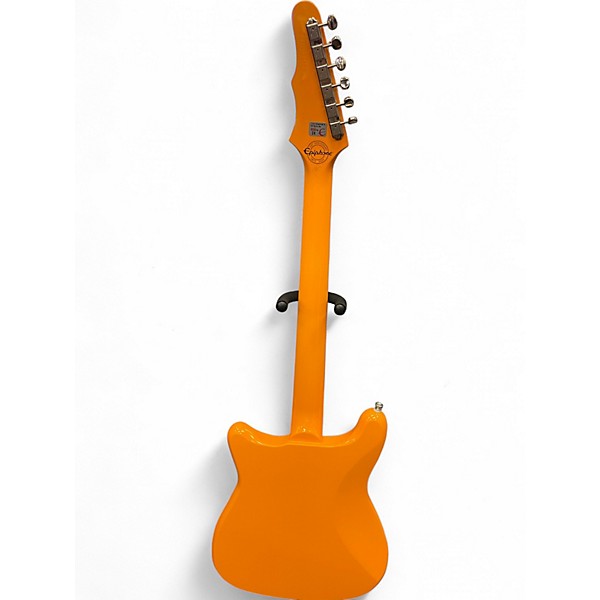 Used Epiphone 150TH Anniversary Crestwood Custom Orange Solid Body Electric Guitar
