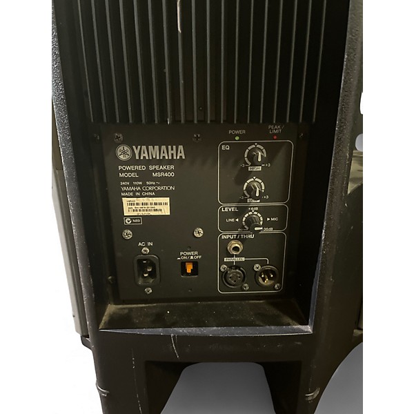 Used Yamaha MSR400 Powered Speaker