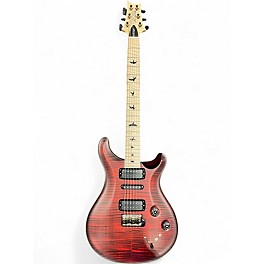Used 2024 PRS MODERN EAGLE V FIRE RED Solid Body Electric Guitar