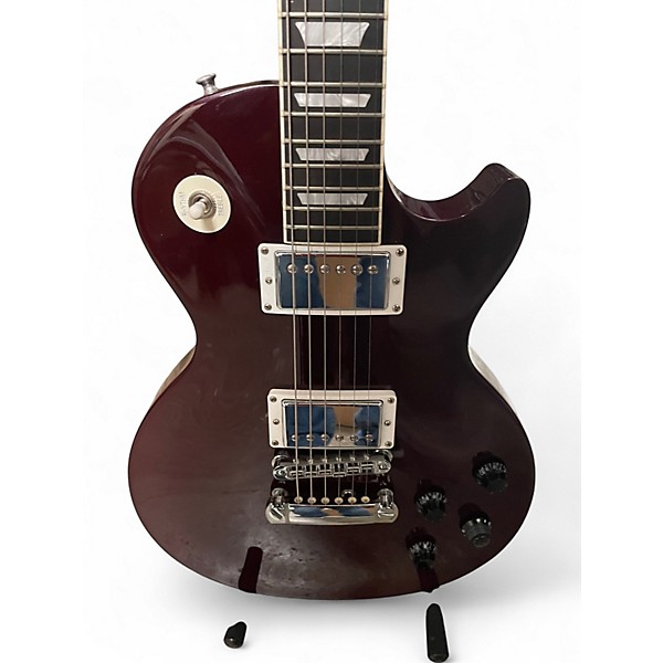 Used Gibson Les Paul Robot Wine Red Solid Body Electric Guitar