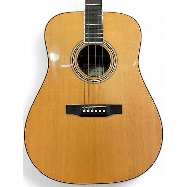 Used Larrivee D-09 Natural Acoustic Electric Guitar