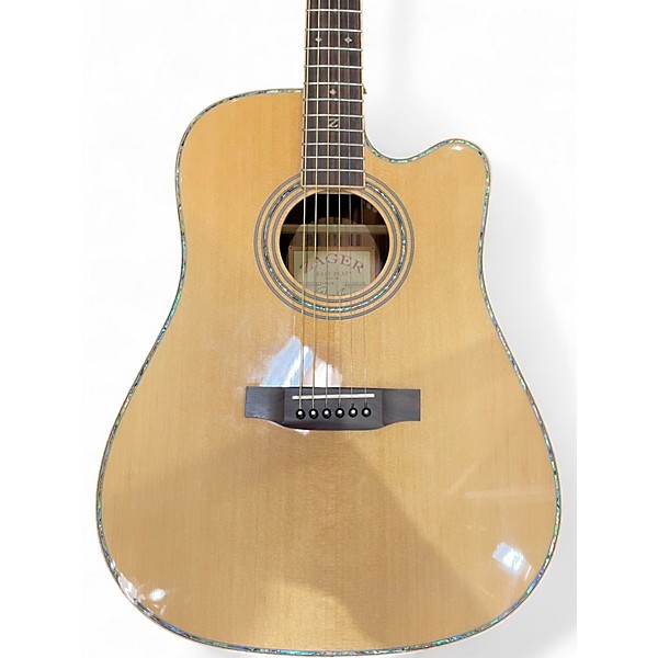Used Zager ZAD900CE Aura Natural Acoustic Electric Guitar