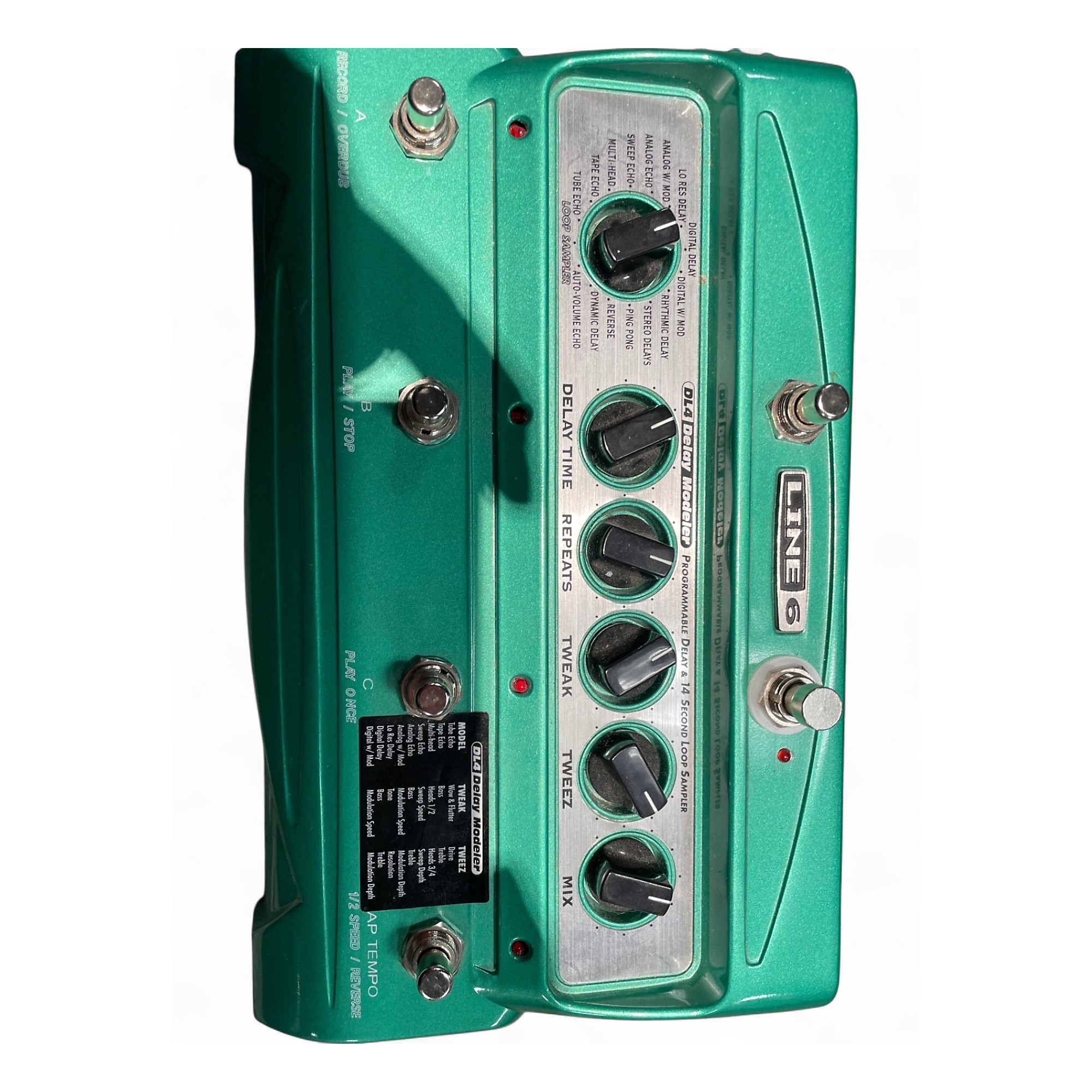 f*a様 Line 6 DL4 Delay Modeler DL4 MkII Delay Stompbox Modeler - Line 6 Shop US