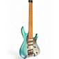 Used 2023 Ibanez Q547 chameleon blue green Solid Body Electric Guitar thumbnail