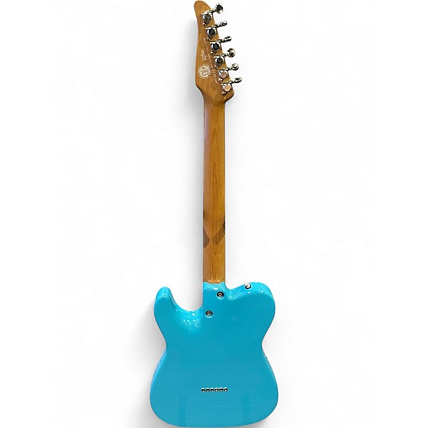 Used Tom Anderson T Icon Miami Blue Solid Body Electric Guitar