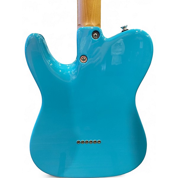 Used Tom Anderson T Icon Miami Blue Solid Body Electric Guitar