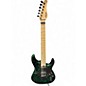 Used Schecter Guitar Research SUN VALLEY SUPER SHREDDER GREEN Solid Body Electric Guitar thumbnail