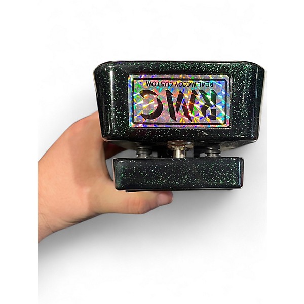 Used Real McCoy Custom RMC10 Green Sparkle Effect Pedal