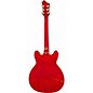 Used Hagstrom Viking Candy Apple Red Hollow Body Electric Guitar