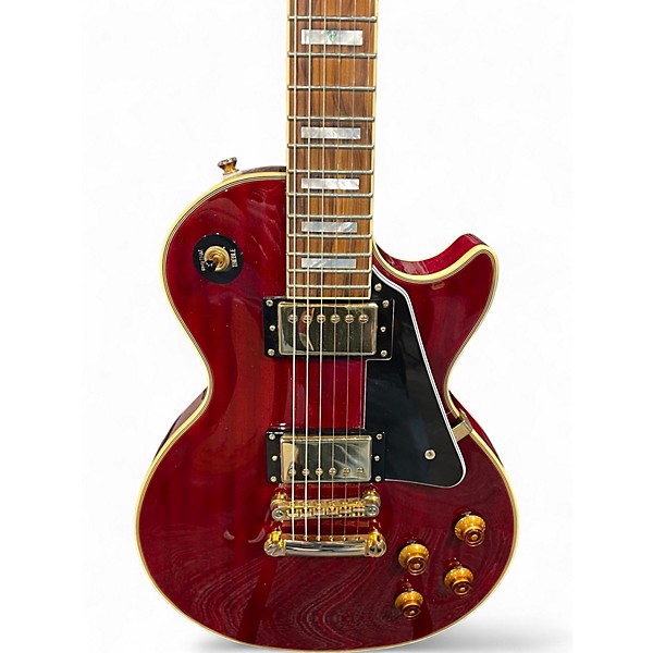 美品 Epiphone エピフォン LesPaul 100 レスポール レッド Used Epiphone Les Paul 100th Anniversary Crimson Red Trans