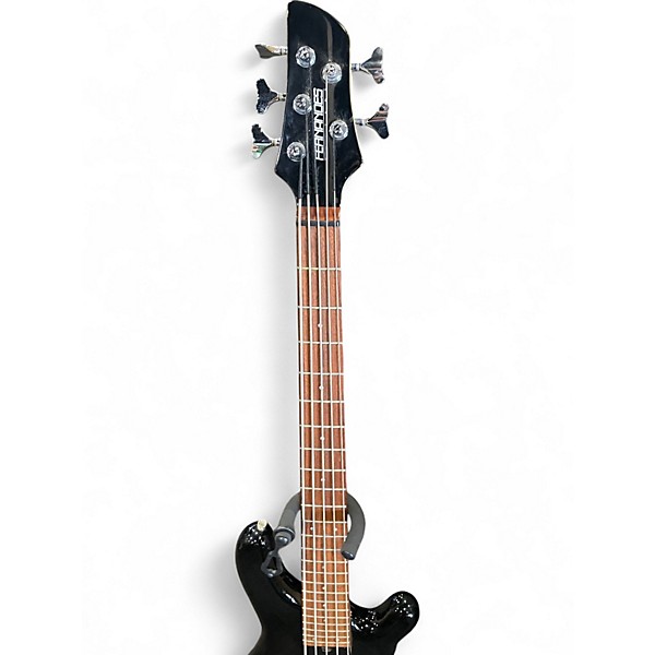 Used Fernandes Gravity Black Electric Bass Guitar