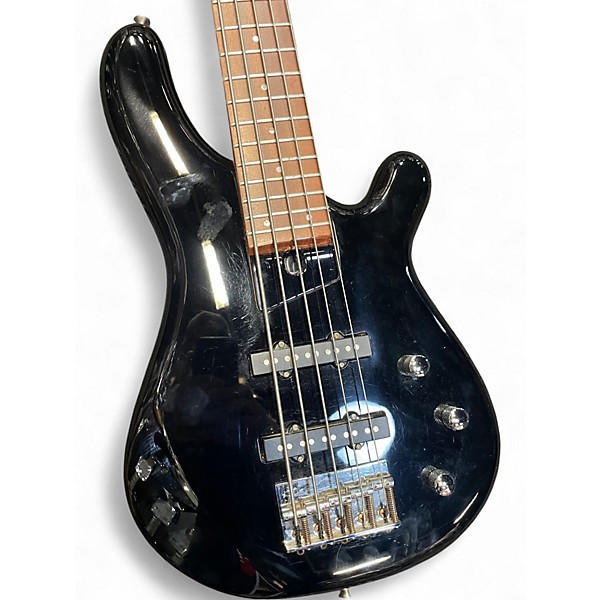 Used Fernandes Gravity Black Electric Bass Guitar