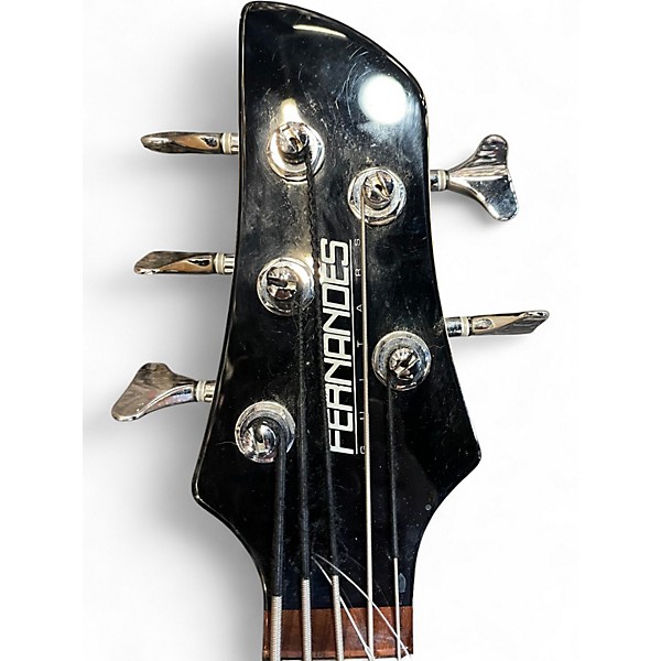 Used Fernandes Gravity Black Electric Bass Guitar