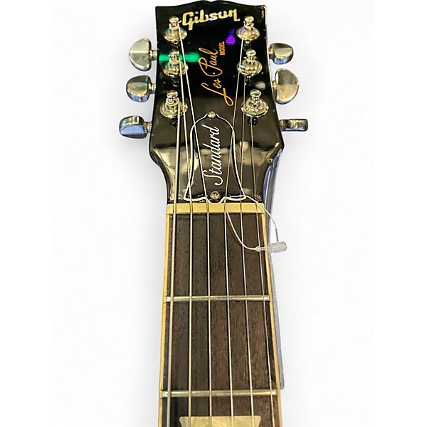 Used Gibson Les Paul Standard Black Solid Body Electric Guitar