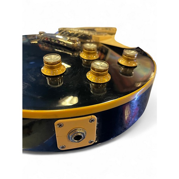 Used Gibson Les Paul Standard Black Solid Body Electric Guitar