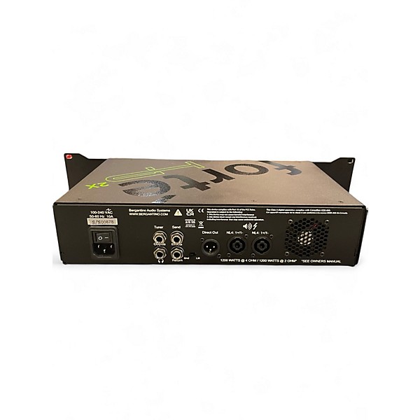 Used Bergantino HP2X Bass Amp Head