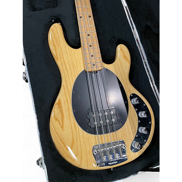 Used 1998 Ernie Ball Music Man Sting Ray natural Electric Bass Guitar