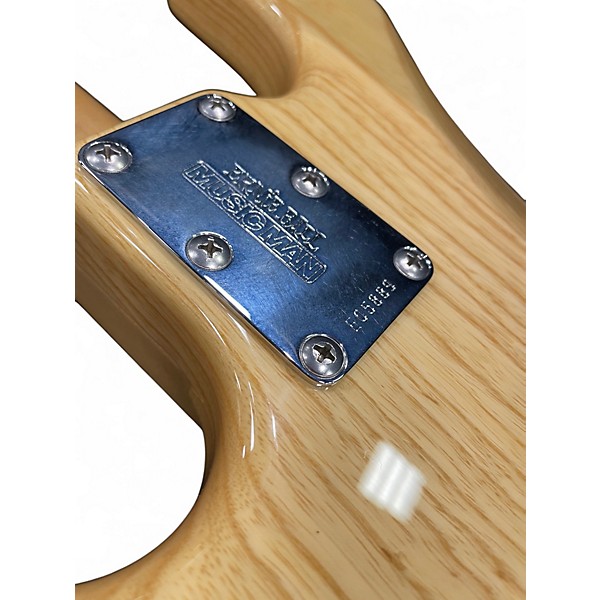 Used 1998 Ernie Ball Music Man Sting Ray natural Electric Bass Guitar