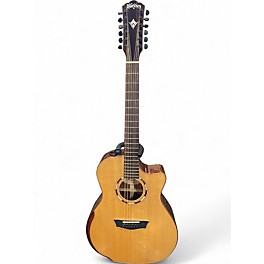 Used Washburn WCG15SCE12 Natural 12 String Acoustic Electric Guitar