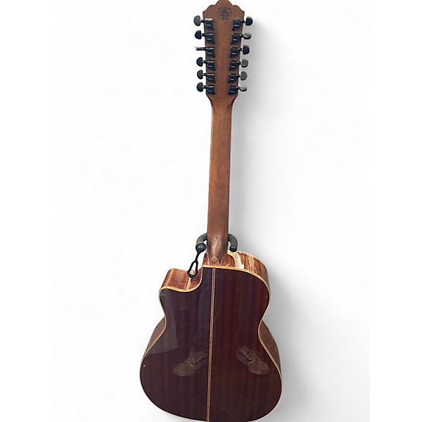 Used Washburn WCG15SCE12 Natural 12 String Acoustic Electric Guitar