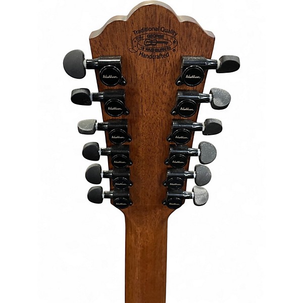 Used Washburn WCG15SCE12 Natural 12 String Acoustic Electric Guitar