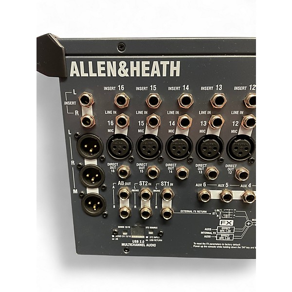 Used Allen & Heath MixWizard 4:16:2 Digital Mixer