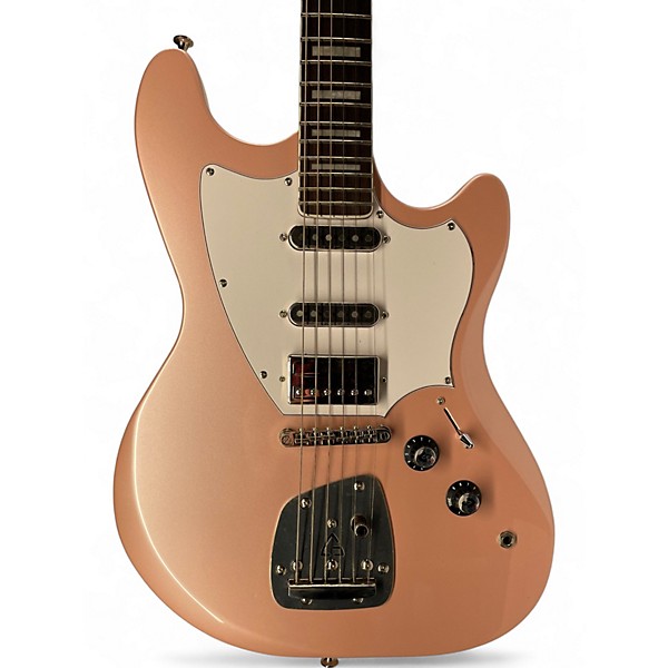 Used Guild Surfliner Rose Quartz Metallic Solid Body Electric Guitar